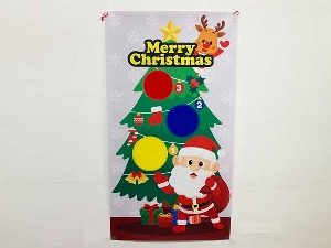 Christmas Throwing Game Bean Bag Toss Party Decoration Felt Diocese